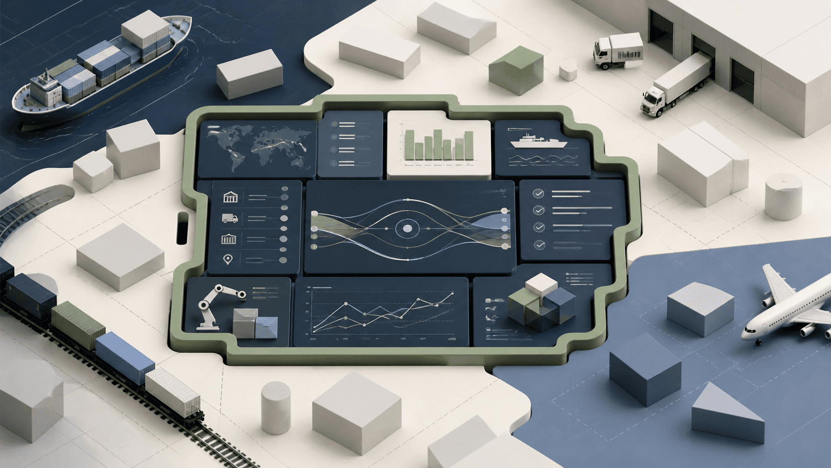 Tailored software fitting distinctive supply chain workflows and constraints