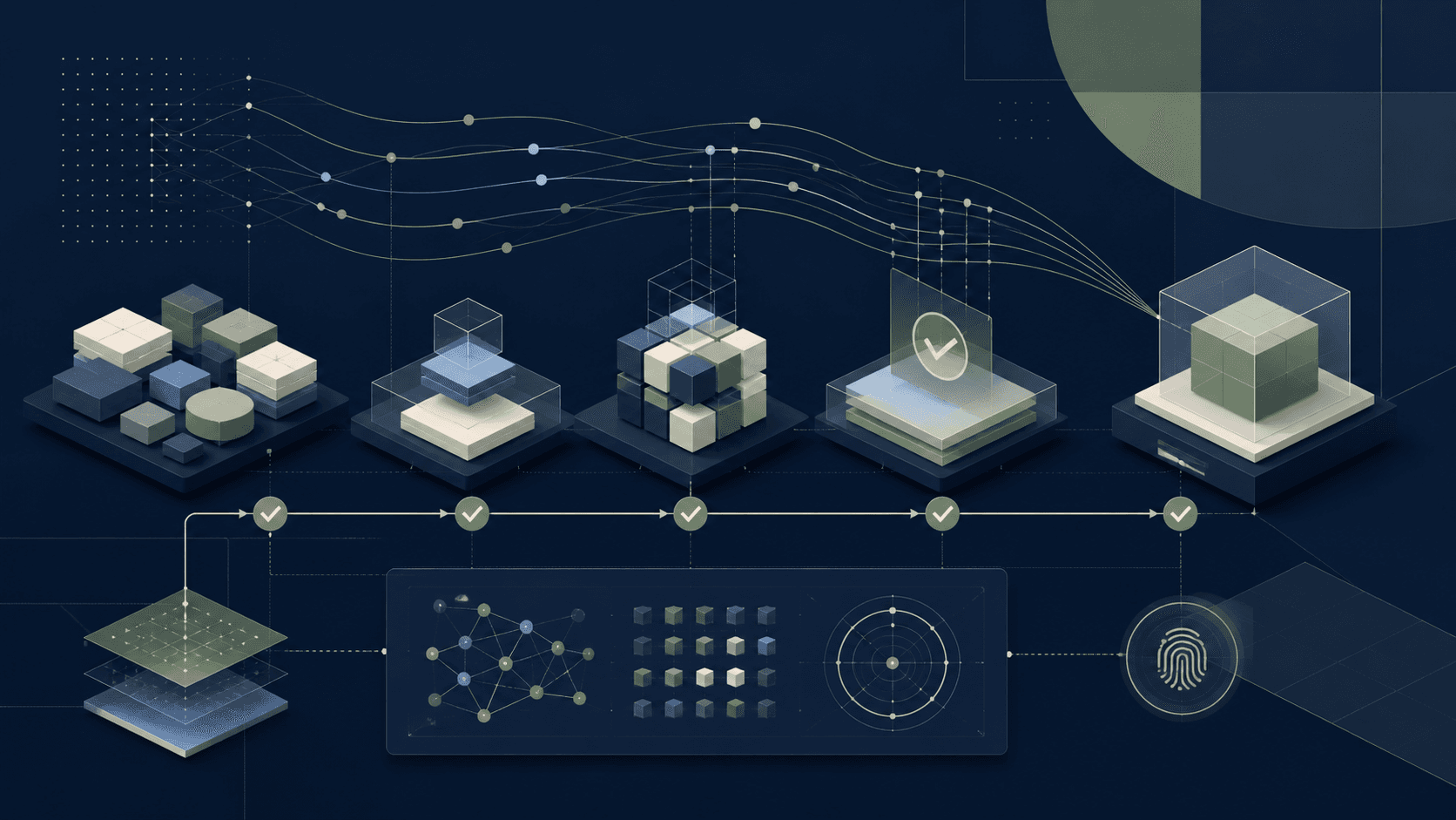 Software components moving through protected build and provenance verification stages